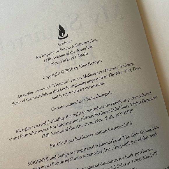 BOOK, “My Squirrel Days”, Ellie Kemper, Hardcover, 240 Pages, Comedy, No… - Picture 4 of 15